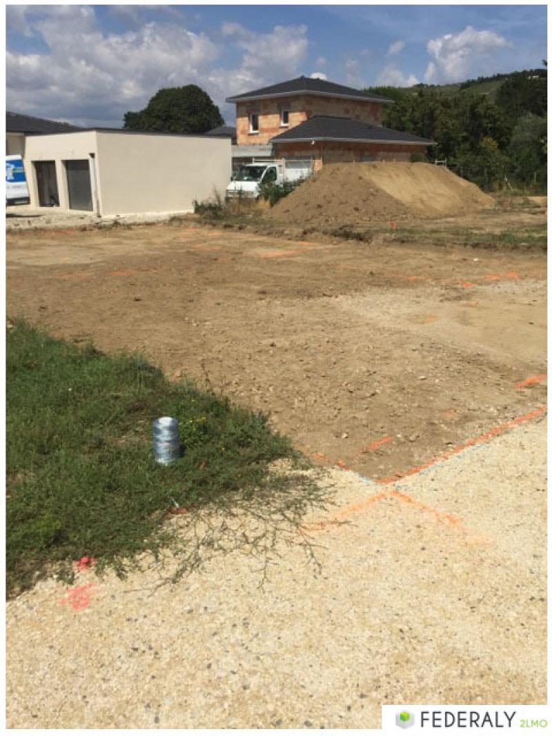 Federaly | En cours : Chantier de 3 villas individuelles sur la commune de Tain l'Hermitage